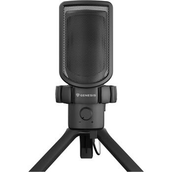 Genesis Radium 250 NGM-2352, USB-C, kondensatora mikrofons, kardioīds, -40 dB, 50-16k Hz, RGB, trokšņu samazināšana (NGM-2352)