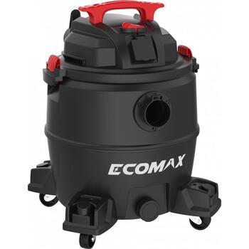 Ecomax putekļu sūcējs EM19427PE-30AA&EMX, 30l, 1200W, 180mbar, 33l/s, 220-240V, DN 32, pūtēja funkcija, drenāžas atvere (EM19427PE-30AA&EMX)