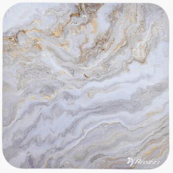 Arozzi Zona Square Floor Pad AZ-ZONA-QTRO-WTM, 116x116cm, 3mm, микрофибра, нескользящий, для офиса (AZ-ZONA-QTRO-WTM)