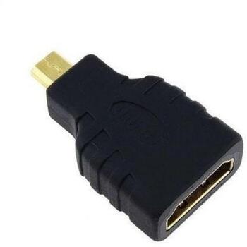 Gembird адаптер A-HDMI-FD, 1 HDMI, 1 micro-HDMI, позолоченные контакты (A-HDMI-FD)