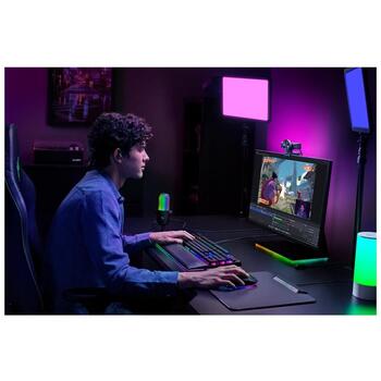 Razer веб-камера Kiyo V2 RZ19-05370100-R3M1, 8.3MP, 4K 30FPS, 1080p 60FPS, USB-C 3.2 Gen1, встроенный микрофон, HDR, шторка, 93° (RZ19-05370100-R3M1)
