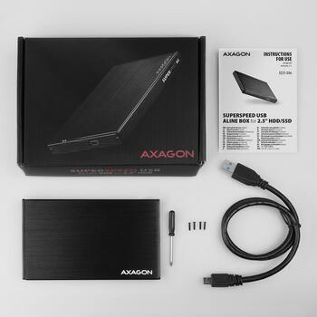 Axagon HDD корпус EE25-XA6 USB 3.2 Gen 1, 2.5