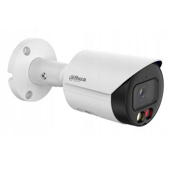 Dahua IPC-HFW2249S-S-IL-0280B LuminaGuard 2MP умная уличная IP-камера Белая (IPC-HFW2249S-S-IL-0280B)