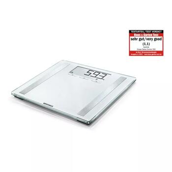 Soehnle Shape Sense Control 200 1063858, весы для анализа тела, 180кг, 100г, 32x32см, ЖК-дисплей, 8 пользователей (1063858)