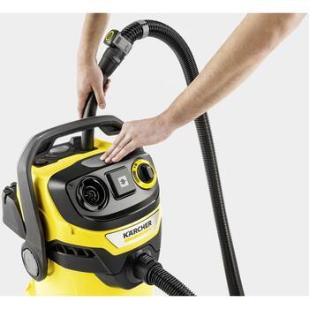 Karcher Пылесос для влажной и сухой уборки WD 5 Control P 25/5/22 1.628-317.0, 1200W, 25l, 5m кабель, 2.2m шланг, Bluetooth (1.628-317.0)
