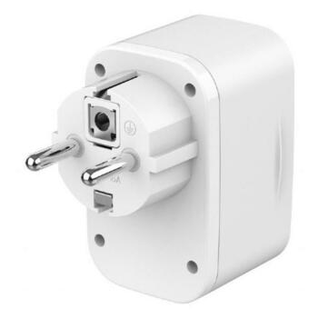 Gembird Зарядное устройство TA-ACPDQC20-01-W 20W, 2 порта, 110-230V, 3680W, 3A, 2.22A, 1x USB 2.0, 1x Type-C (TA-ACPDQC20-01-W)
