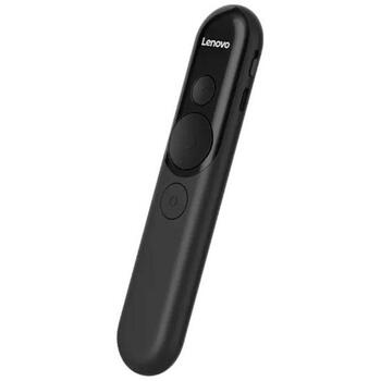 Lenovo Лазерный перезаряжаемый пульт для презентаций GXH1Q30398, 46g, 2.4 GHz, Bluetooth 5.3, WEEE CL109:6:2017-04-01 (GXH1Q30398)