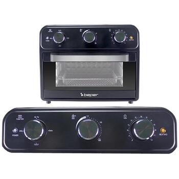 Beper Аэрогриль P101FRI024, 1800W, 1 корзина, 24л, 4 программы, механическая панель, детали (P101FRI024)