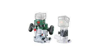 Bezvadu frēzmašīna Kombinētais virsfrēzes komplekts, 06039D5002 BOSCH (06039D5002)