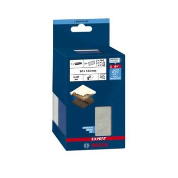 Slīpēšanas sūklis EXPERT M480, divu blīvumu, 80x133mm, 2608901635, BOSCH (2608901635)