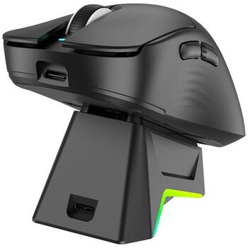 Tracer беспроводная игровая мышь NORD RF TRAMYS47842, 12000 dpi, 1000 Hz, 500 mAh, 2.4 GHz, Bluetooth, USB-C, RGB (TRAMYS47842)