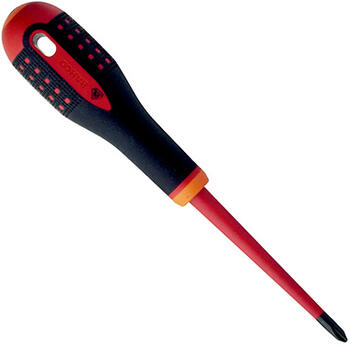 Отвертка электрика ERGO PH1x80mm 1000V VDE Bahco (BE-8610SL)