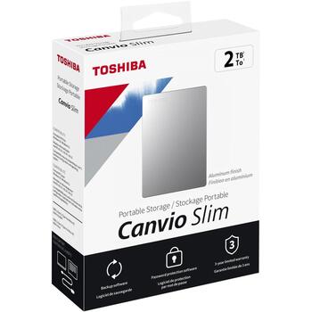 Toshiba HDD cietā diska korpuss Slim HDTD320ES3EA, 2000 GB, 2.5