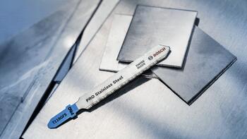 5 figūrzāģa asmeņi T 118 GFS Basic for Inox, Figūrzāģiem PRO STAINLESS STEEL T118GFS FIGŪRZĀĢA ASMENS, 2608636496, BOSCH (2608636496)