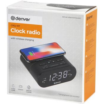 Denver Радио будильник CRQ-107 111131300030, 0,9