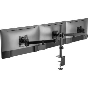 Sbox Monitora stiprinājums LCD-352/3-2, 3 ekrāni, 75x75, 100x100, 7 kg uz ekrānu, 21 kg kopā, +45°/-45°, +90°/-90°, +180°/-180° (LCD-352/3-2)