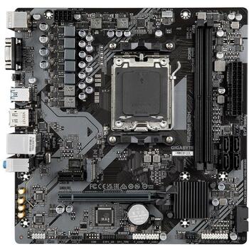 Gigabyte A620M S2H 2.2 mātesplate, AMD Socket AM5, 5+2+2 fāzes digitālais VRM, līdz 7200MHz DDR5, 1xPCIe 4.0 M.2, GbE LAN (A620M S2H 2.2)