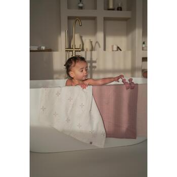 Lodger Swadler Solid Matcha хлопковый конверт SW 1123, 110x110см, 2 шт., Powder/Rose, 100% хлопок, Oeko-Tex (SW 1123)