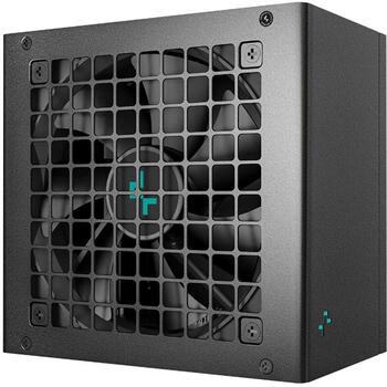 Deepcool Barošanas bloks PN650M R-PN650M-FC0B-JGEU, 650 W, 80 PLUS Gold, 120 mm ventilators, modulāra kabeļu pārvaldība (R-PN650M-FC0B-JGEU)