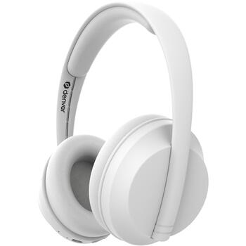 Denver Беспроводные наушники BTH-235W 111191020470, 10м, V5.3, 12ч, 200мАч, функция громкой связи, встроенный микрофон (111191020470)