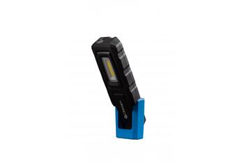 Hogert Darbnīcas lampa HT1E483, 400lm, 10W, 6500K, 2200mAh, 3.7V, USB-C, IP54, IK07, magnētisks, ar āķi (HT1E483)