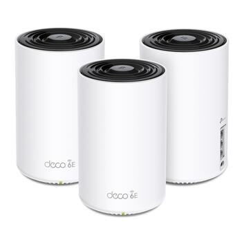 AXE5400 Tri-Band Mesh Wi-Fi 6E система, TP-Link, DECO XE75(3-PACK), 5400 Мбит/с, 4 антенны, 3x10/100/1000M (DECO XE75(3-PACK))