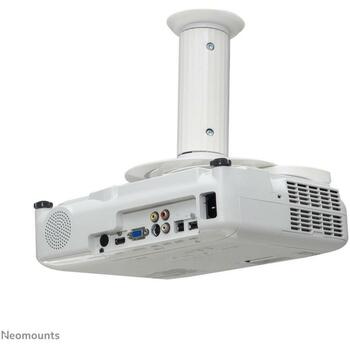 Neomounts потолочный крепеж для проекторов BEAMER-C80WHITE, высота 130-200 мм, максимальная нагрузка 15 кг, белый, 360° поворот (BEAMER-C80WHITE)