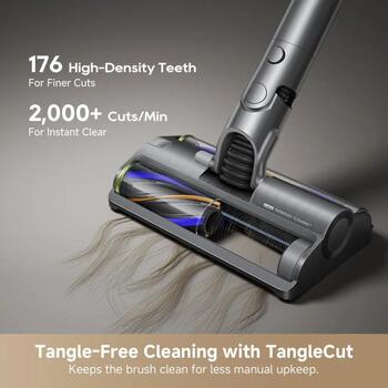 Vacuum Cleaner|DREAME|Air|Dry|Stick vacuum|Black|Bagless|Battery|VXV45A (VXV45A)