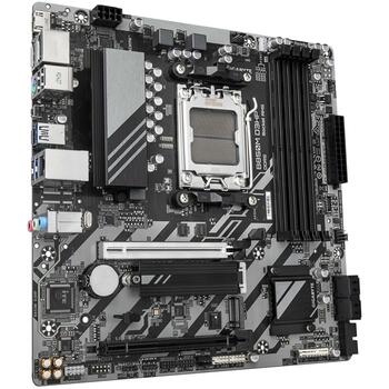 Gigabyte Mātesplate B850M D3HP 1.2, 5+2+2 fāzes digitālais VRM, līdz 8200MHz DDR5, 1xPCIe 5.0, 1xPCIe 4.0 M.2, GbE LAN (B850M D3HP 1.2)