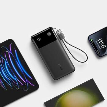 Anker Power Bank A1384G11, 20000 мАч, 30 Вт, черный (A1384G11)