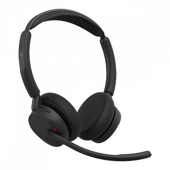 Jabra austiņas Evolve3 45 MS 34599-999-999, USB-A, Bluetooth 5.3, 36 h, 21 h, 30 m, 20-20000 Hz, 16 Ω, 4 mikrofoni (34599-999-999)