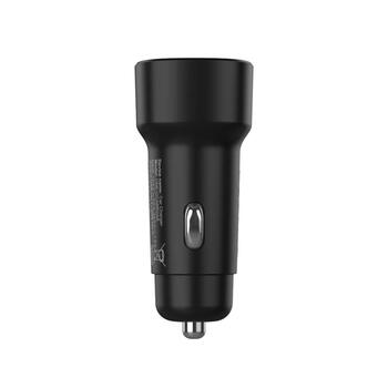 Auto lādētājs ar 24 W jaudu un divām USB A izejām OnDrive 24 2×USB-A Melns CNE-CCABR2AA CANYON (CNE-CCABR2AA)