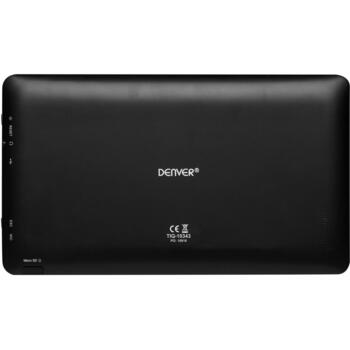 Denver Планшет TIQ-10394 114101040671, 25,6 см, 1280 x 800, 1,2 ГГц, 1 ГБ, 16 ГБ, Android 8.1, Черный, Bluetooth (114101040671)