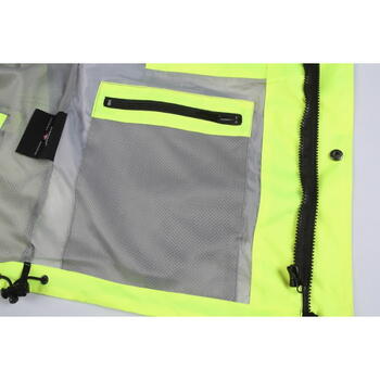 Pesso Denver CL2, 3XL, желтый/черный, ветровка, EN ISO 20471:2013 класс 2, Oxford 300D, водонепроницаемая/ветрозащитная (DENVER_G-3XL)
