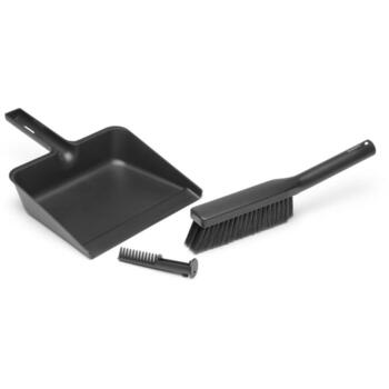BRABANTIA slaucīšanas komplekts, birste un šaufele, dark grey (234163)