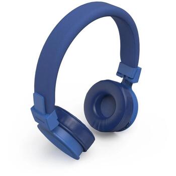 Hama Наушники 00184198, Синий, 15ч, 98±3dB, 32Ω, Bluetooth, USB-C, A2DP V1.3, AVRCP V1.6, HFP V1.7, Удобные элементы управления (00184198)