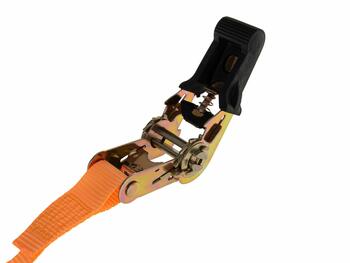 Geko транспортные ремни с натяжителем G03941, 4 шт, 25 мм, 4,5 м, 700 кг, полиэстер, EN 12195-2:2000, TÜV GS (G03941)
