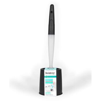Beldray Щетка для унитаза LA033996UFFEU7, серый, пластик, 43см x 11.6см x 11.2см, эргономичная ручка, легкая чистка (LA033996UFFEU7)