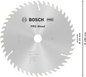 Rokas ripzāģiem PRO WOOD RIPZĀĢA ASMENS BOSCH 2608640614 (2608640614)