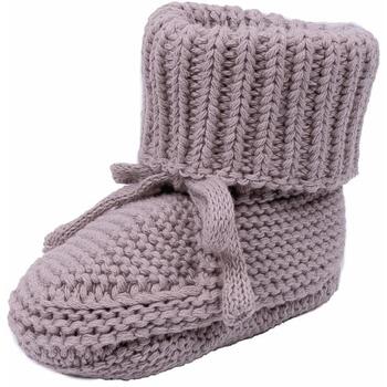 Lodger Slipper Knit пинетки SLK 107_0-6, 0-6M, 100% хлопок, розовые, для девочек (SLK 107_0-6)