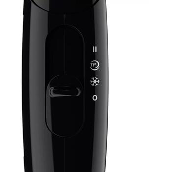 Philips Фен BHC010/10, 1200 Вт, 3 температурных режима, складная ручка, петля для подвешивания (BHC010/10)