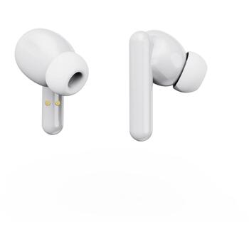 Denver Беспроводные наушники TWE-38 111191120210, 48г, Белый, Bluetooth 5.0, 4ч времени работы, Встроенный микрофон (111191120210)