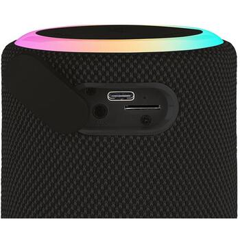 Tracer Bluetooth колонка TRAGLO47477, 14W, 1800mAh, 8ч воспроизведения, IPX6, TWS, RGB подсветка (TRAGLO47477)