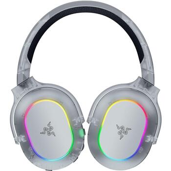 Razer наушники Barracuda X Chroma RZ04-05220400-R3M1, 40мм, 32Ом, 20-20кГц, 70ч, Bluetooth, 2.4ГГц, микрофон, накладные, белые (RZ04-05220400-R3M1)