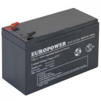 Emu Аккумулятор EV9-12T2 12V 9AH VRLA, 100x151x65mm, Черный, 2750g, T2 клеммы (EV9-12T2)