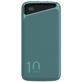 Navitel PWR10 MX Green, 10000mAh, 3.7V, 37Wh, 2xUSB-A, divvirzienu USB-C, mikro-USB, aizsardzība pret pārlādēšanu (PWR10 MX Green)