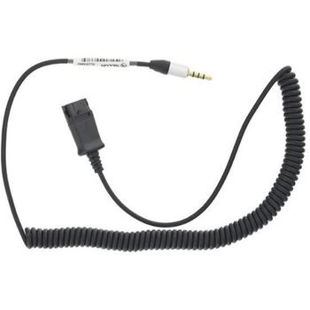 Tellur QD к Jack 3.5mm 4-х контактный адаптер TLL416002, 2.95m, черный (TLL416002)