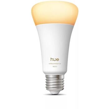 Philips Hue WA 1600 A67 1P EU, умная лампа, E27, 11.8 Вт, 1600 лм, 1000-20000 K, Bluetooth, Zigbee, 8720169364288 (8720169364288)