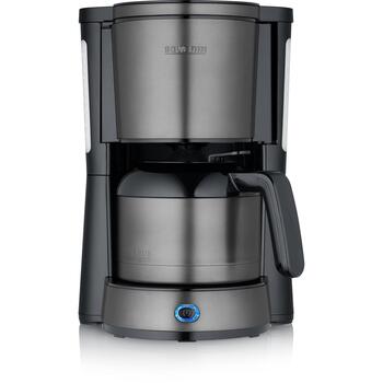 Severin Фильтровая кофеварка KA 9343, 1000W, 10 чашек, съемный фильтр, автоматическое отключение, индикатор уровня воды (KA 9343)