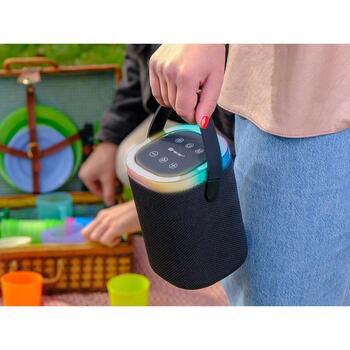 Tracer Stripe XL TWS BT RGB TRAGLO47615, 10W, BT 5.3, 1800mAh, 4h, IPX5, FM, AUX, USB, MicroSD, LED (TRAGLO47615)